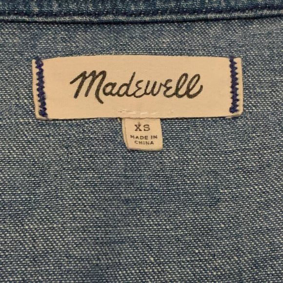 Madewell Denim Shift Dress - Picture 8 of 8